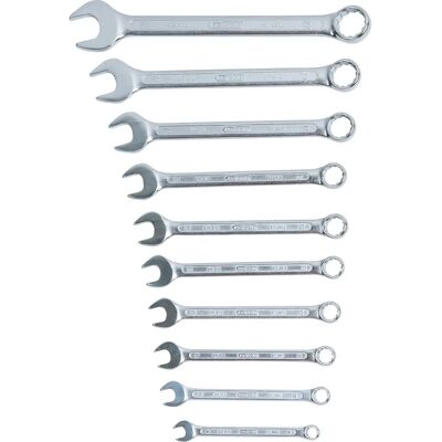 KS Tools 517.0080 - Combination Wrench Set, 10 pcs, 15° head - Set of combination wrenches KS Tools 517.0080 - Combination Wrench Set, 10 pcs, 15° head - Set of combination wrenches