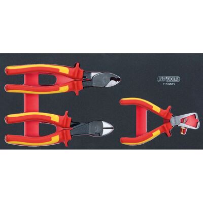 KS Tools 713.0003 VDE pliers set - Pliers KS Tools 713.0003 VDE pliers set - Pliers