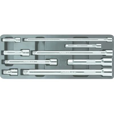 KS Tools 918.0007 Conjunto de extensões em cromo-vanádio - 9 peças KS Tools 918.0007 Conjunto de extensões em cromo-vanádio - 9 peças
