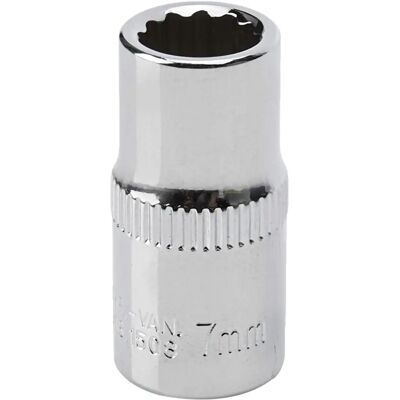 KS Tools Chromeplus 7mm 12-Kant-Stecknuss - Handgebrauch KS Tools Chromeplus 7mm 12-Kant-Stecknuss - Handgebrauch