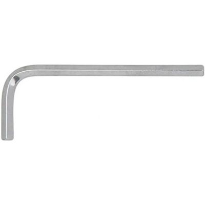 Clé Allen en Acier Inoxydable - Courte - 2,5mm - 56mm - Résistante à l'autoclave - DIN ISO 2936 Clé Allen en Acier Inoxydable - Courte - 2,5mm - 56mm - Résistante à l'autoclave - DIN ISO 2936