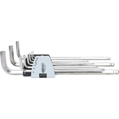 KS Tools Edelstahl Sechskantschlüssel-Set - 9 Teile KS Tools Edelstahl Sechskantschlüssel-Set - 9 Teile