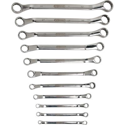 KS Tools 964.1145 - Edelstahl Doppel-Ringschlüssel-Set - 30mm, 11 Stück KS Tools 964.1145 - Edelstahl Doppel-Ringschlüssel-Set - 30mm, 11 Stück