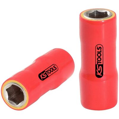KS Tools Steckschlüssel + Stecknuss - 6-Kant, 4 mm, 37 mm - DIN 7448 KS Tools Steckschlüssel + Stecknuss - 6-Kant, 4 mm, 37 mm - DIN 7448