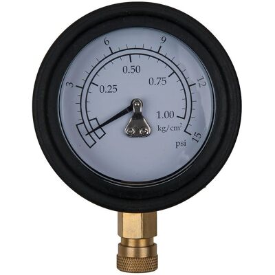 KS TOOLS Manometer - 75mm, 0-1 bar, Schnellkupplung 1/4" - Typ B KS TOOLS Manometer - 75mm, 0-1 bar, Schnellkupplung 1/4" - Typ B