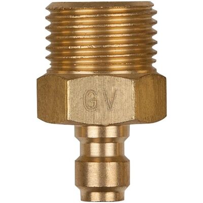 KS Tools Adapter 5/8x18 Außengewinde & 1/4" Schlauchanschluss - Fitting KS Tools Adapter 5/8x18 Außengewinde & 1/4" Schlauchanschluss - Fitting
