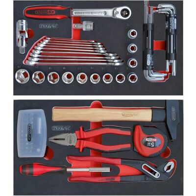KS TOOLS - Juego de inserciones para servos móviles - 77 piezas - Modelo 850.0340 KS TOOLS - Juego de inserciones para servos móviles - 77 piezas - Modelo 850.0340