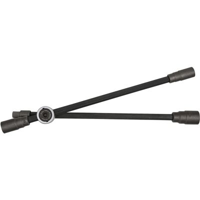 Klucz krzyżowy KS Tools 518.1163 - Wytrzymały, Składany - Pojazdy przemysłowe Klucz krzyżowy KS Tools 518.1163 - Wytrzymały, Składany - Pojazdy przemysłowe