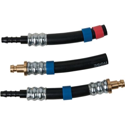 KS Tools 150.1870 Juego de 3 adaptadores de combustible azul claro KS Tools 150.1870 Juego de 3 adaptadores de combustible azul claro