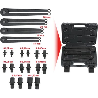 KS Tools 150.3205 Schraubenzieher-Set - Universal, Verstellbar, 20 st KS Tools 150.3205 Schraubenzieher-Set - Universal, Verstellbar, 20 st