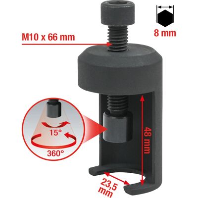KS Tools 700.1198 pulley puller - Wiper Arm Extractor - Steel KS Tools 700.1198 pulley puller - Wiper Arm Extractor - Steel