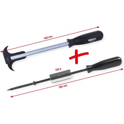 KS Tools 150.3610 Simmerring-Entferner-Set - Keilriemenabzieher KS Tools 150.3610 Simmerring-Entferner-Set - Keilriemenabzieher