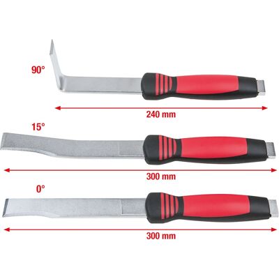 KS Tools 162.0215 Ciseau de métaux - 3 pièces KS Tools 162.0215 Ciseau de métaux - 3 pièces