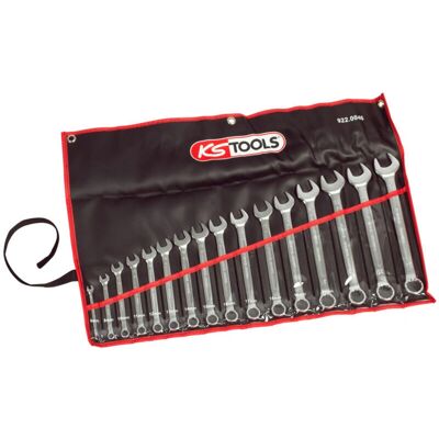 Jeu de 16 clés métriques KS Tools - DIN 3113 Jeu de 16 clés métriques KS Tools - DIN 3113