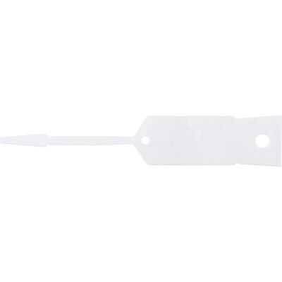 Portachiavi bianco KS Tools - Portachiavi vuoto per etichette - 500 pezzi Portachiavi bianco KS Tools - Portachiavi vuoto per etichette - 500 pezzi