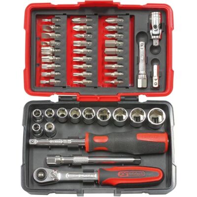 KS TOOLS 47-piece Ultimate 1/4" Tool Set - Tool Type KS TOOLS 47-piece Ultimate 1/4" Tool Set - Tool Type