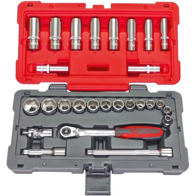 Zestaw narzędzi KS TOOLS Ultimate 3/8" - 27 elementów Zestaw narzędzi KS TOOLS Ultimate 3/8" - 27 elementów
