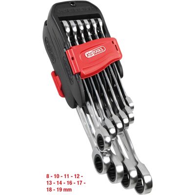 KS Tools 503.4250 Ratchet Wrench Set - 72 Teeth - 10 pcs KS Tools 503.4250 Ratchet Wrench Set - 72 Teeth - 10 pcs