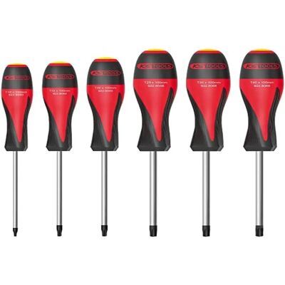 Zestaw śrubokrętów KS TOOLS T10-T40 - Ergonomiczny i Wytrzymały - 6 szt Zestaw śrubokrętów KS TOOLS T10-T40 - Ergonomiczny i Wytrzymały - 6 szt