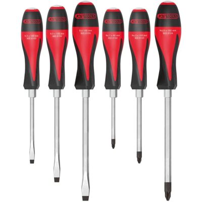 KSTOOLS Ultimate Max Screwdriver Set - 6 pcs - Impact-Resistant Handles KSTOOLS Ultimate Max Screwdriver Set - 6 pcs - Impact-Resistant Handles