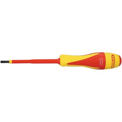 KS Tools Geïsoleerde plat schroevendraaier - 5,5x125mm KS Tools Geïsoleerde plat schroevendraaier - 5,5x125mm