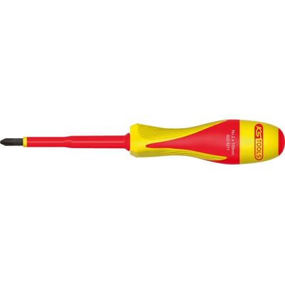 Izolowany śrubokręt Phillips KS Tools - PH2, 105mm - Śrubokręt Izolowany śrubokręt Phillips KS Tools - PH2, 105mm - Śrubokręt
