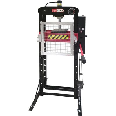Kstools Presse Bench Hydraulique 20T 2 Vitesses - Publicité Kstools Presse Bench Hydraulique 20T 2 Vitesses - Publicité