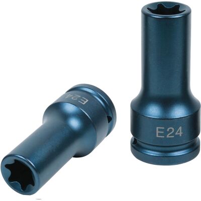 KS Tools 460.1503 Sats av hylsor - Lång 3/4" Krom-molybden stål KS Tools 460.1503 Sats av hylsor - Lång 3/4" Krom-molybden stål