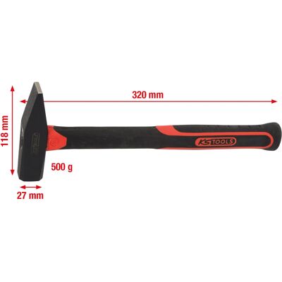 KS Tools 142.1351-E Schlosserhammer - Hammer KS Tools 142.1351-E Schlosserhammer - Hammer