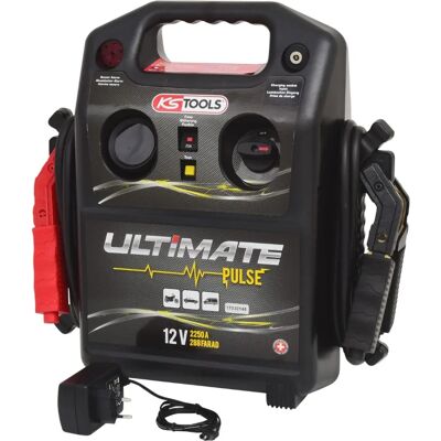 KS Tools Ultimate Pulse Jumpstarter - 12V, 2250A, 550.1830 KS Tools Ultimate Pulse Jumpstarter - 12V, 2250A, 550.1830