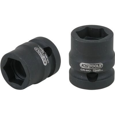 KS Tools 515.0062 Caja de llave hexagonal de cromo - Juego de sockets KS Tools 515.0062 Caja de llave hexagonal de cromo - Juego de sockets
