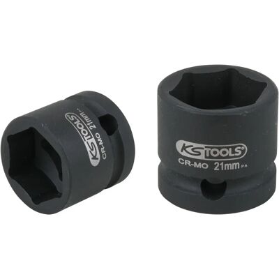 KS Tools Impact Stecknuss - 21mm, 28mm, Sechskant, Kurz KS Tools Impact Stecknuss - 21mm, 28mm, Sechskant, Kurz