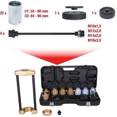 KS Tools KS Tools Universales Presswerkzeug-Set - Fahrzeugwerkzeug KS Tools KS Tools Universales Presswerkzeug-Set - Fahrzeugwerkzeug