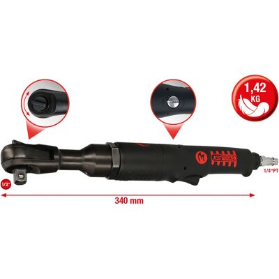 KS Tools 515.3825 Ratchet Wrench - High Power Pneumatic, 50mm, 6.3bar KS Tools 515.3825 Ratchet Wrench - High Power Pneumatic, 50mm, 6.3bar