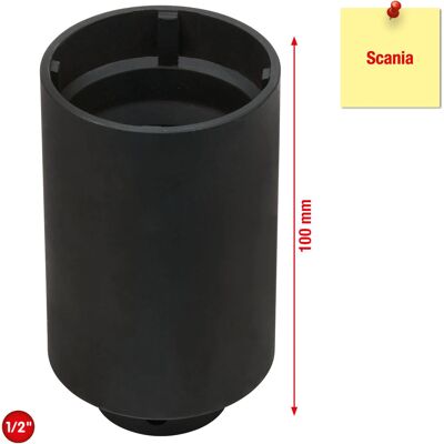 KS Tools 460.1680 Clé de 1/2 pour écrous à rainure - Adaptateur de douille - Publicité KS Tools 460.1680 Clé de 1/2 pour écrous à rainure - Adaptateur de douille - Publicité