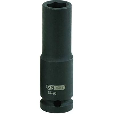 KS TOOLS Lange Sechskantnuss 34mm - Stecknuss für Maschinen KS TOOLS Lange Sechskantnuss 34mm - Stecknuss für Maschinen