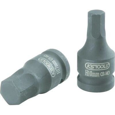 Ks Tools Caja de Impacto - 9/16 Hex, Cromo-Molibdeno Ks Tools Caja de Impacto - 9/16 Hex, Cromo-Molibdeno