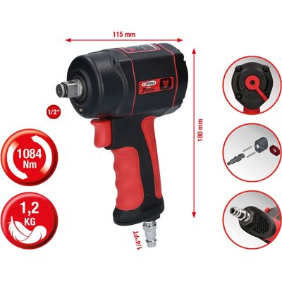 KS Tools Slagskruvdragare - Impact, Soft-Grip, 3-stegs - Impact Driver KS Tools Slagskruvdragare - Impact, Soft-Grip, 3-stegs - Impact Driver