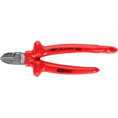 KS Tools Seitenschneider - 160 mm, 1000V, Sicherheitsöse, Isoliert KS Tools Seitenschneider - 160 mm, 1000V, Sicherheitsöse, Isoliert