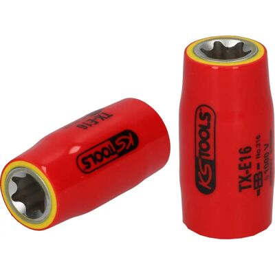KS Tools E-TORX Stecknuss 1/2" Isoliert E24 KS Tools E-TORX Stecknuss 1/2" Isoliert E24