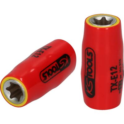 KS Tools 117.2381 Isolerad Torx-skruvmejsel E8 - Torx profil - 3/8" anslutning KS Tools 117.2381 Isolerad Torx-skruvmejsel E8 - Torx profil - 3/8" anslutning