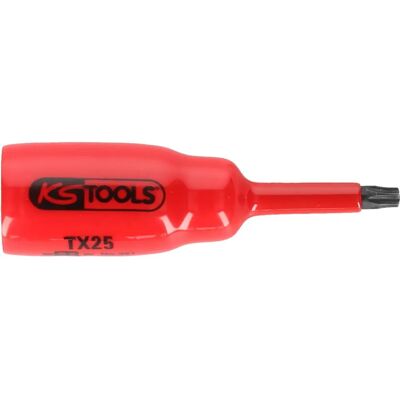 KS Tools Steckschlüssel-Set - T25 Isoliert 3/8" KS Tools Steckschlüssel-Set - T25 Isoliert 3/8"