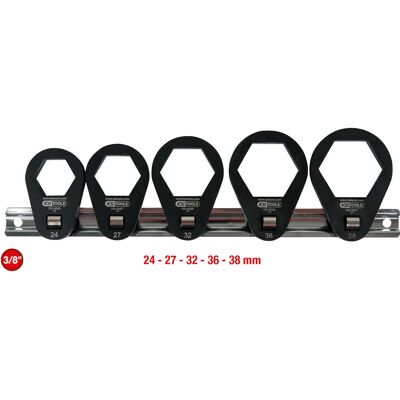KS Tools 150.9585 3/8" extra flach Ringschlüssel-Set KS Tools 150.9585 3/8" extra flach Ringschlüssel-Set