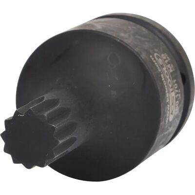 Chave de impacto - M18, 3/4", curta, aço cromo-molibdênio - Para parafusos XZN Chave de impacto - M18, 3/4", curta, aço cromo-molibdênio - Para parafusos XZN