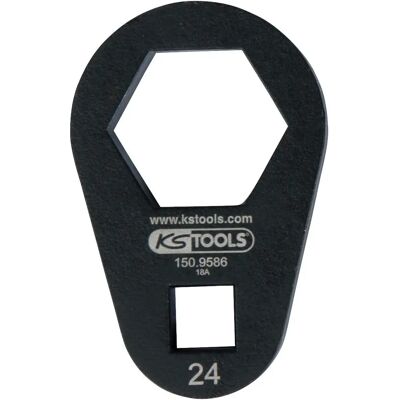 KS Tools Steckschlüssel 24 mm - Extra Flach 3/8" - Steckschlüssel KS Tools Steckschlüssel 24 mm - Extra Flach 3/8" - Steckschlüssel