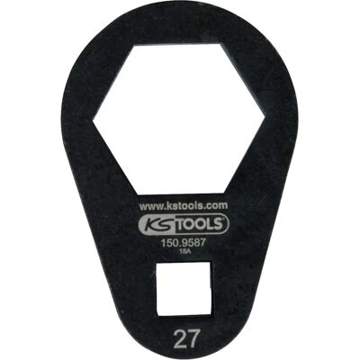 KS Tools 3/8" Extra Flach Sechskant Steckschlüssel KS Tools 3/8" Extra Flach Sechskant Steckschlüssel