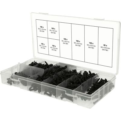 KS Tools 970.0800 Skruvar / Bultar 750 st M3 - Skruvar och Bultar KS Tools 970.0800 Skruvar / Bultar 750 st M3 - Skruvar och Bultar