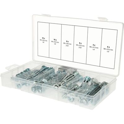 KS Tools M4-M6 Utvidelsesanker Sett - 40 stk KS Tools M4-M6 Utvidelsesanker Sett - 40 stk