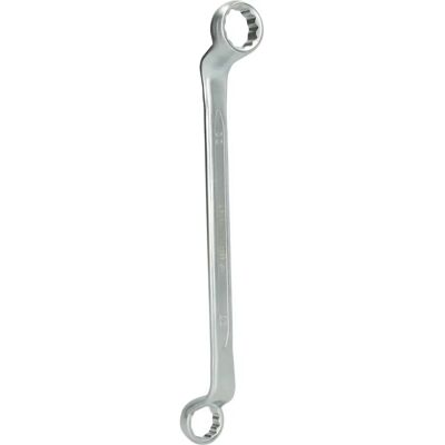 Brilliant Tools Chave dupla de anéis - 20x22mm - Curvada - DIN 838 Brilliant Tools Chave dupla de anéis - 20x22mm - Curvada - DIN 838
