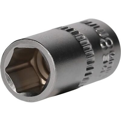 BRILLIANT TOOLS Soquete BT020936 Hexágono 1/4" - 8mm - Durável BRILLIANT TOOLS Soquete BT020936 Hexágono 1/4" - 8mm - Durável